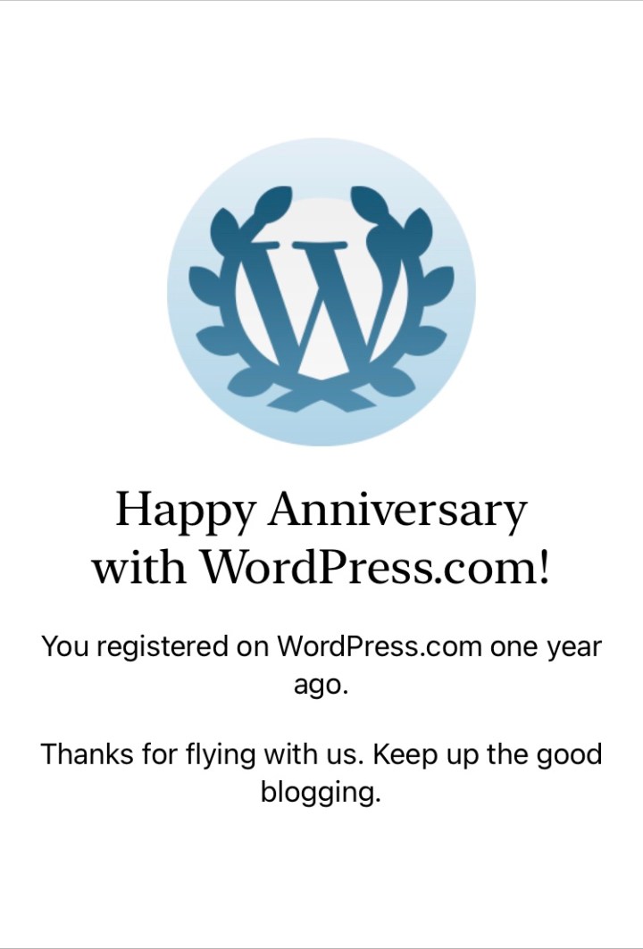 Celebrating My WordPress Anniversary: 1 Year of Blogging&nbsp;Success